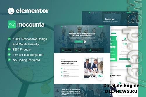 ThemeForest - Mocounta - Accounting Firm Elementor Template Kit/42022167