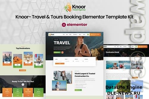 ThemeForest - Knoor - Travel & Tours Booking Elementor Template Kit/41992416