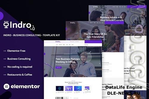 ThemeForest - Indro - Business Consulting Elementor Template Kit/41829379