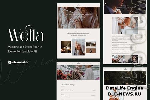 ThemeForest - Wella - Wedding & Event Planner Elementor Template Kit/41983684