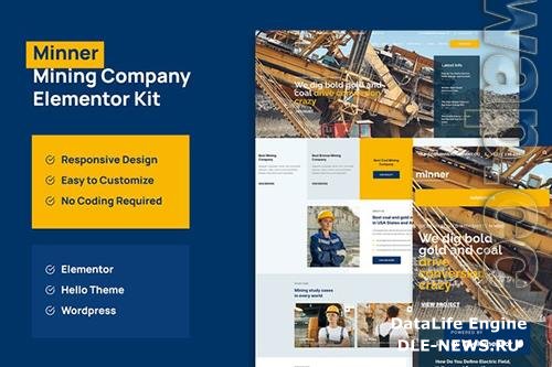 ThemeForest - Minner - Construction & Building Elementor Template Kit/41834487