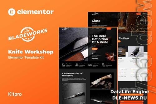 ThemeForest - Bladeworks - Knife Workshop Elementor Template Kit/41877160