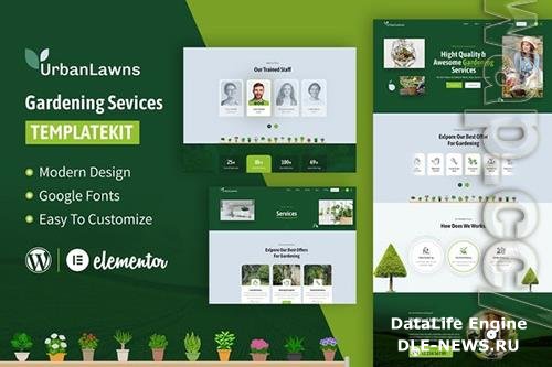 ThemeForest - Urban Lawns - Gardening Elementor Template Kit/41877264