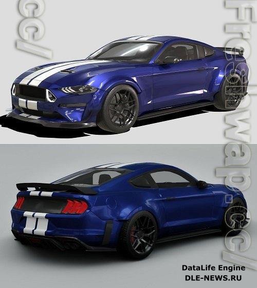 Ford Mustang RTR SPEC 5 2020 3D model