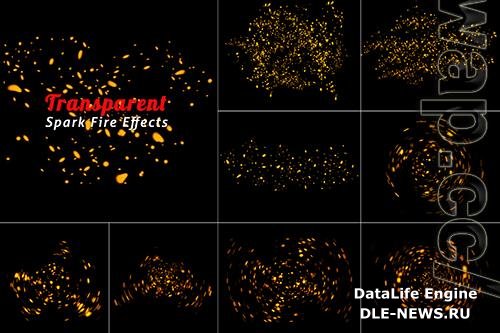 PSD burning hot sparks fly from large fire vol 1