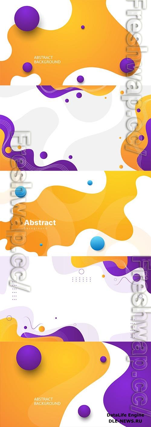 Abstract background vector illustration vol 1